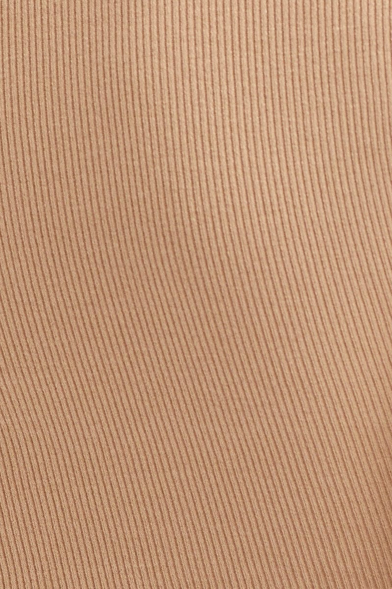 Beige Cut Out Top Cami - Image 6