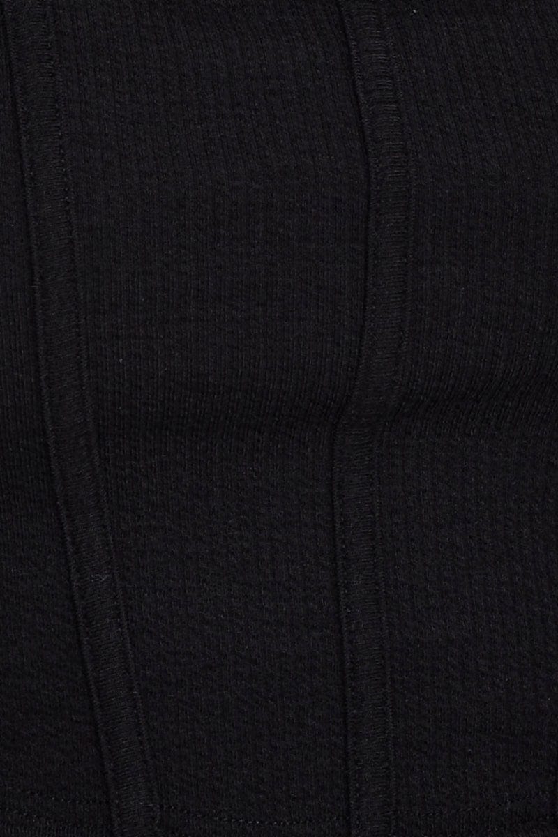 Black Crop Top Sleeveless - Image 6
