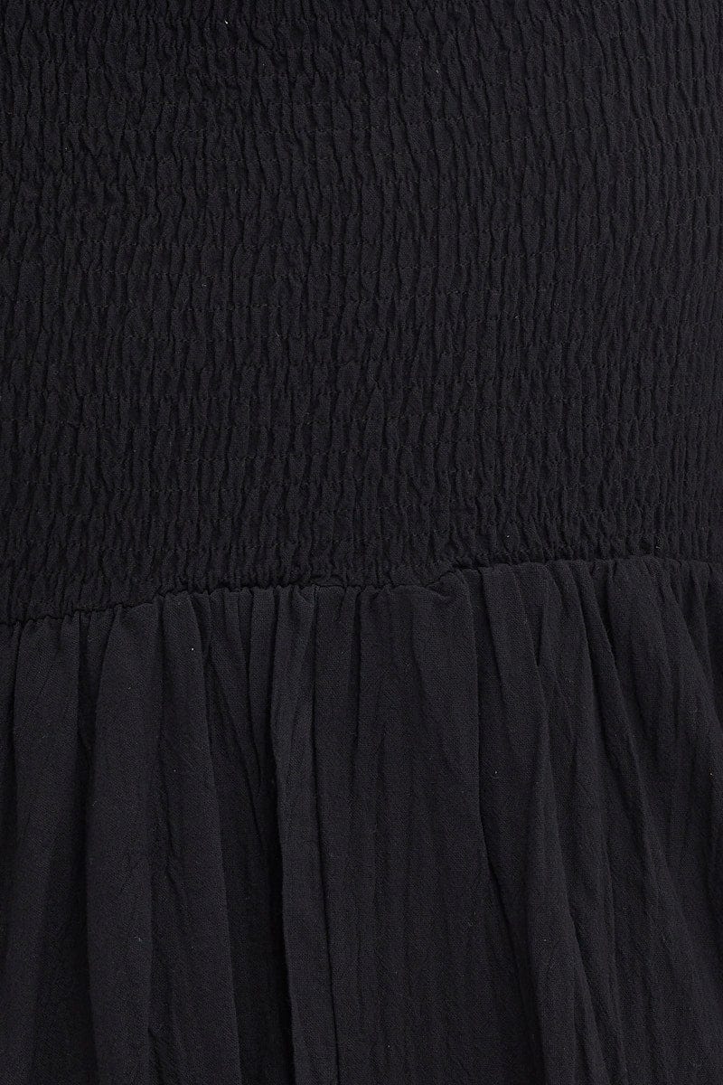 Black Dress Long Sleeve Maxi - Image 6