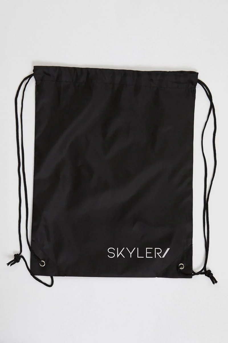 Black Gym Bag Accessorie - Image 2