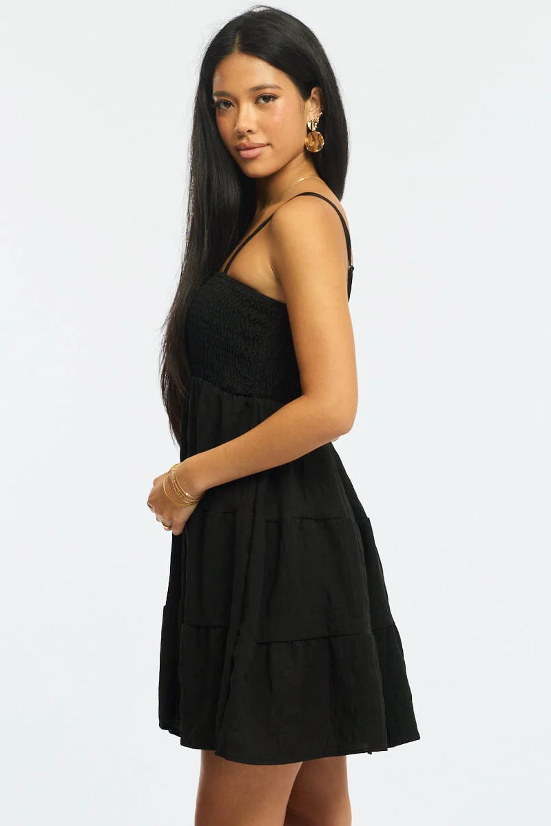 Black Skater Dress - Image 3