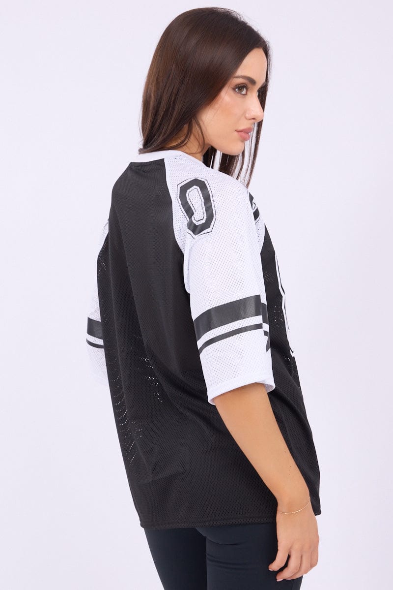 Black Sport Tee Short Sleeve - Image 5