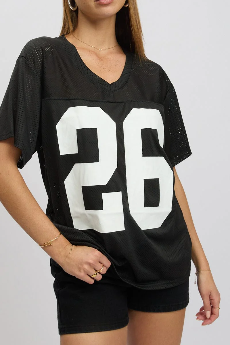Black Sport Tee Short Sleeve - Image 6