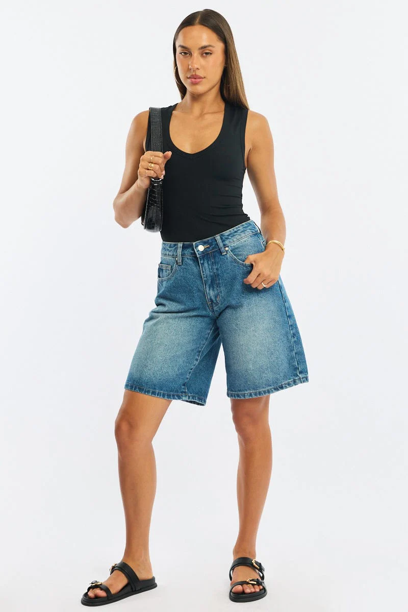 Black Tank Sleeveless - Image 2
