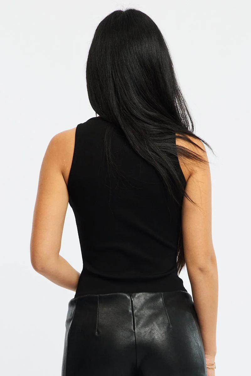 Black Tank Top - Image 4
