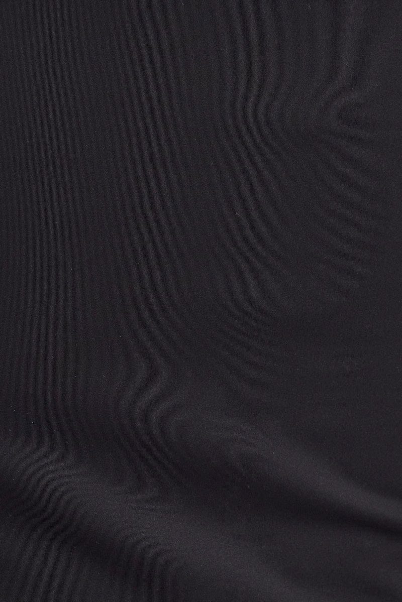 Black Tank Top Square Neck Supersoft - Image 6