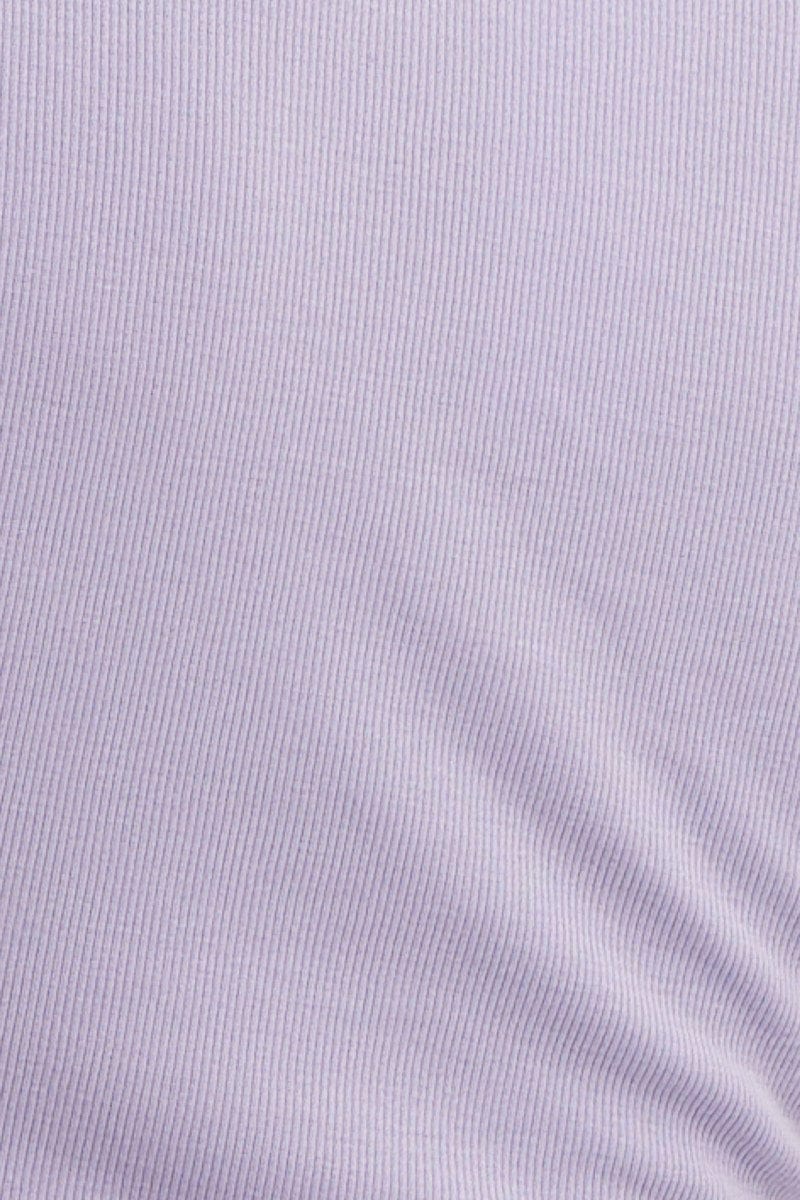 Blue Short Sleeve Rib Cardigan - Image 6