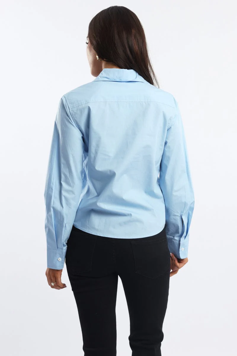 Blue Smart Fit Shirt - Image 6