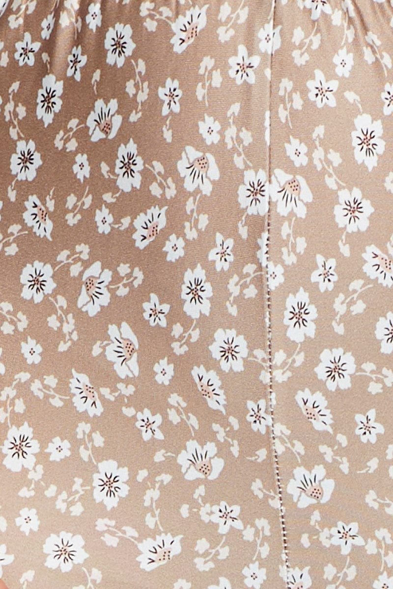 Boho Print Pants Flare Leg - Image 6