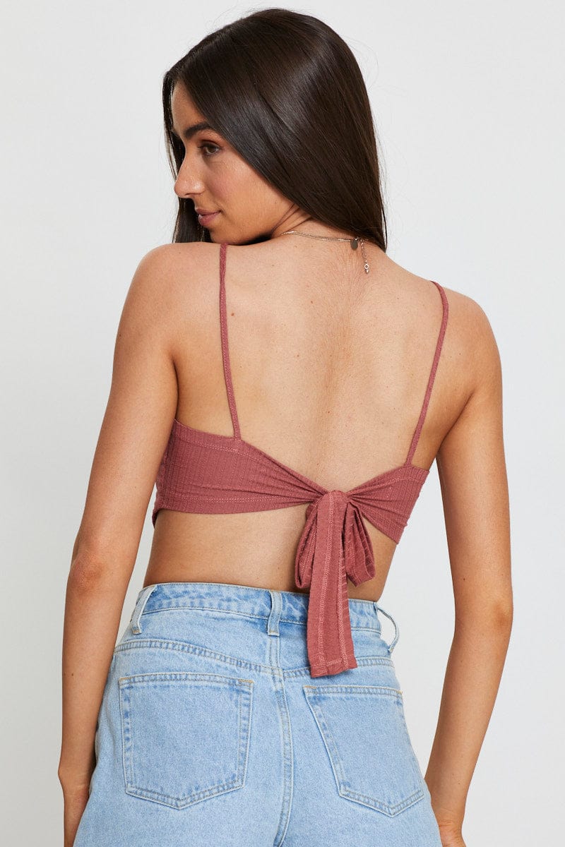 Brown Crop Top - Image 5