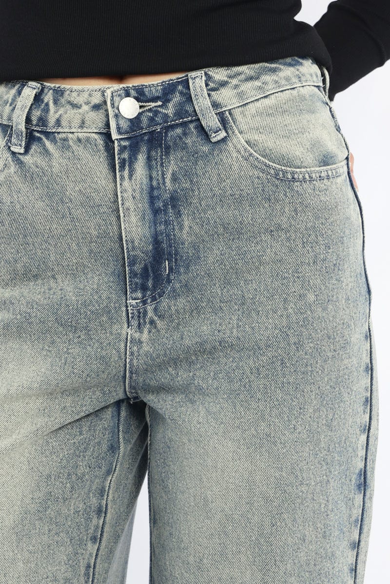 Denim Baggy Jeans Low Rise - Image 5