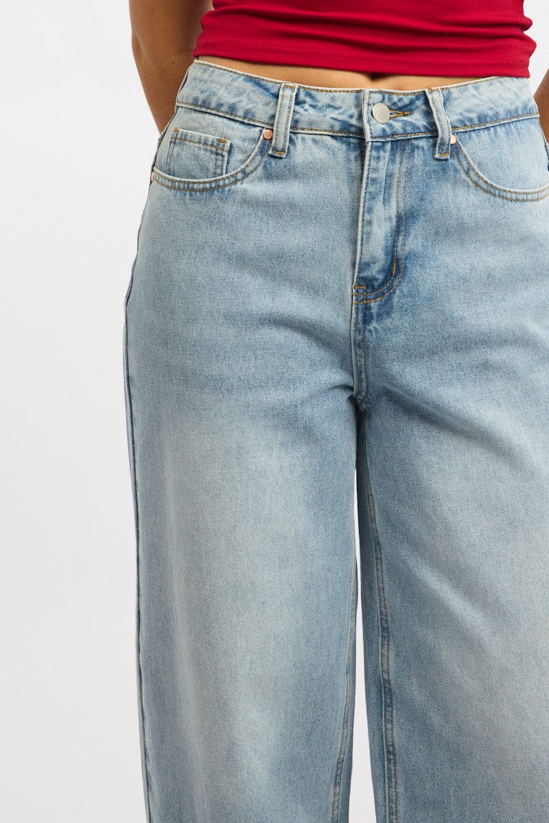 Denim Barrel Jeans - Image 5