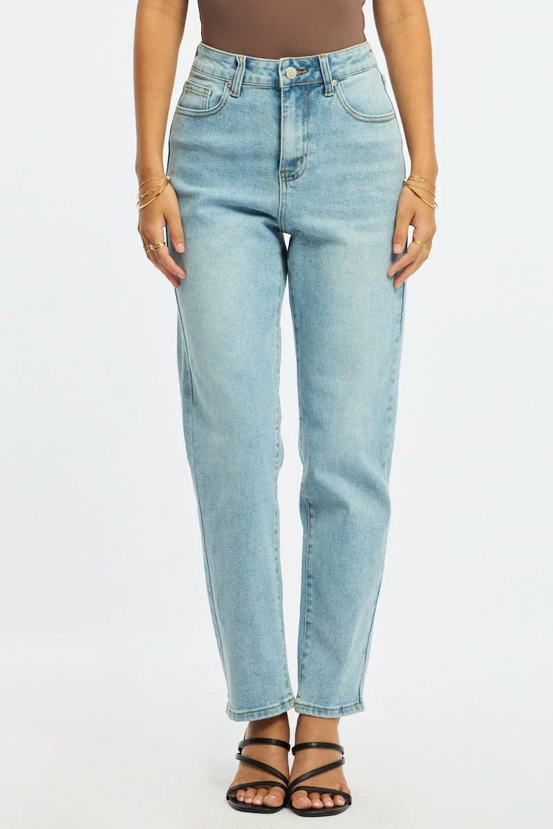 Denim Skinny Jeans Mid Rise - Image 2