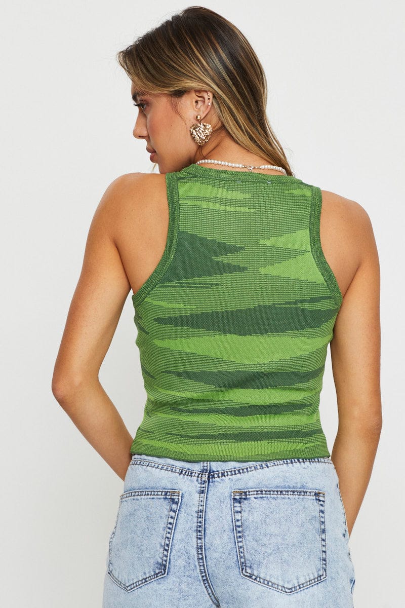 Green Knit Top - Image 5