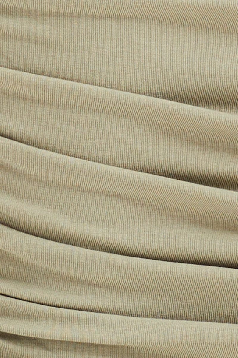 Green Ruched Bodycon Dress - Image 6