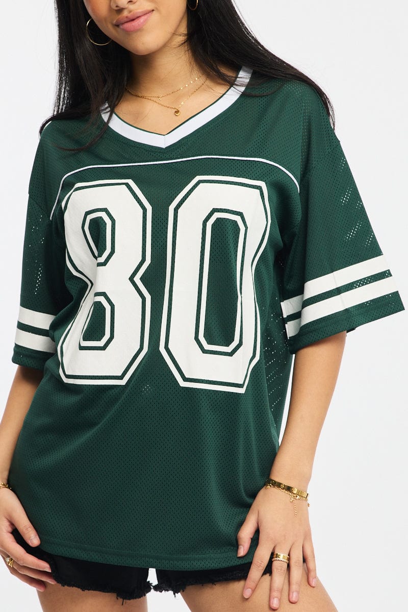 Green Sport Tee Short Sleeve - Image 5