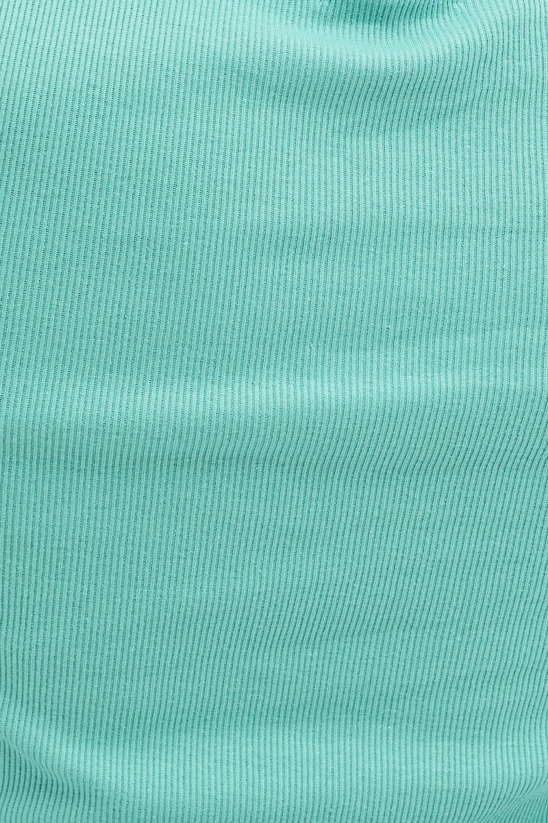 Green T-Shirt Short Sleeve Crew Neck - Image 6