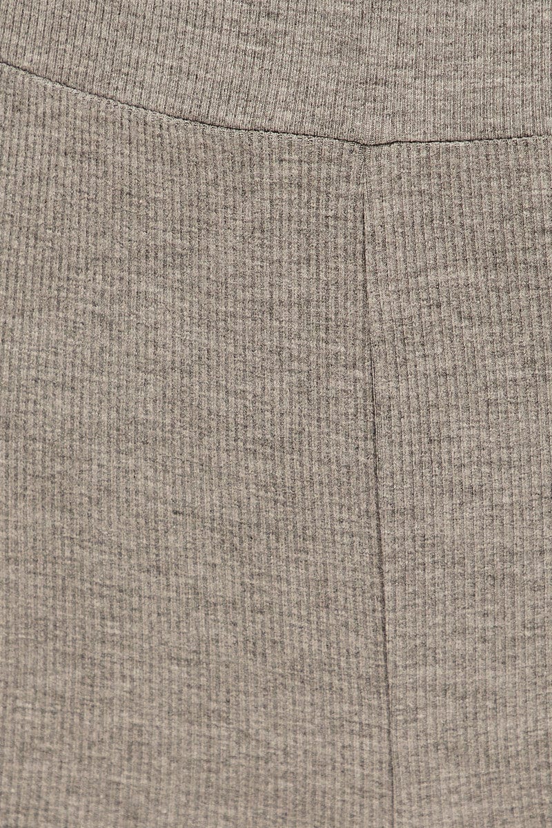 Grey Crop Singlet Loungewear Set - Image 6