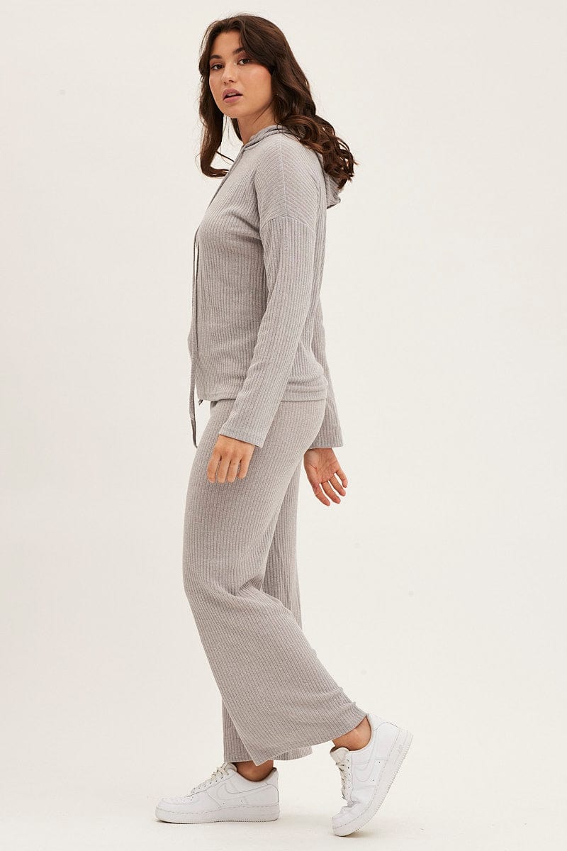 Grey Hoodie Loungewear Set - Image 4