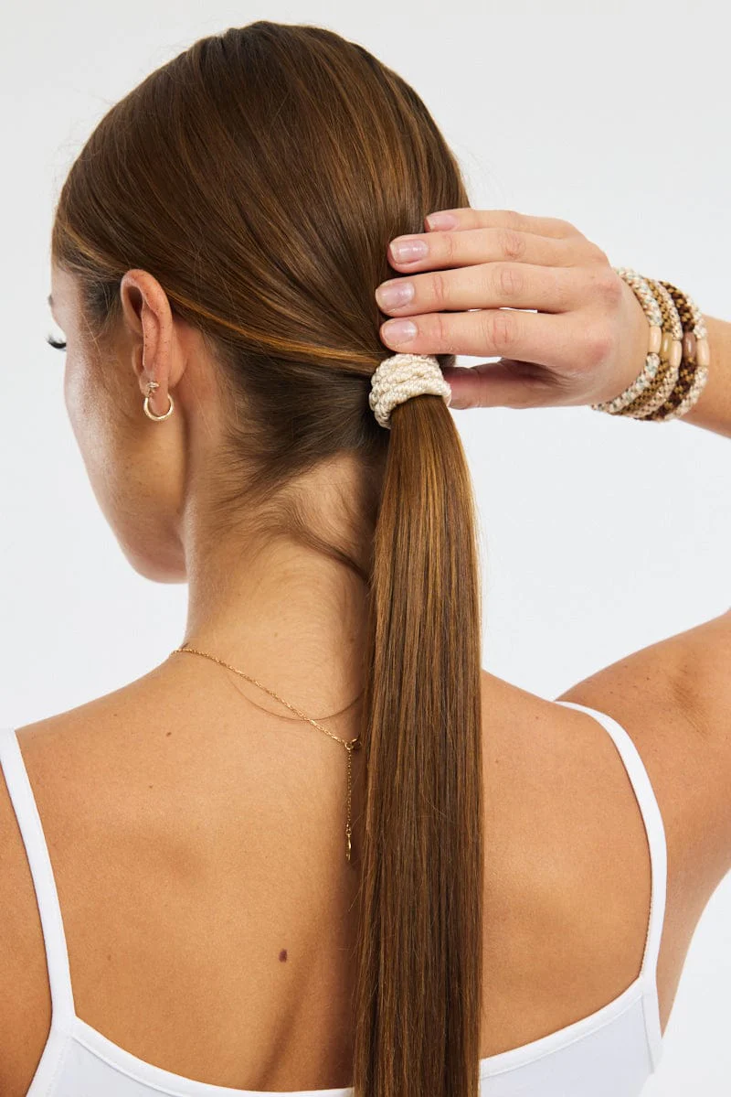 Multi 6 Pack Hair Tie