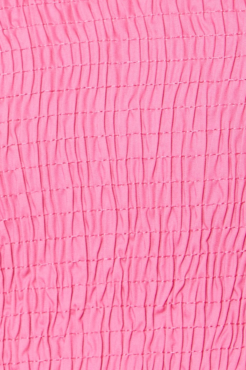 Pink Crop Top Short Sleeve - Image 6