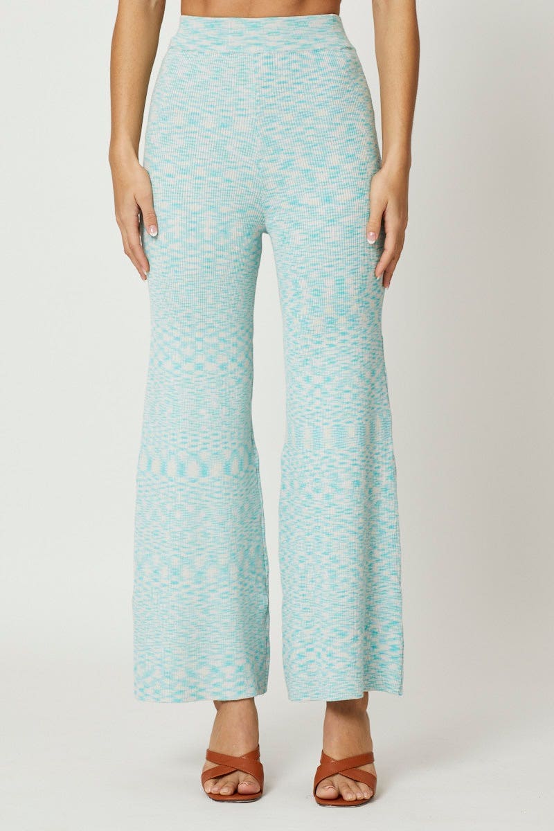 Print High Waist Pants Wide Leg - Image 2