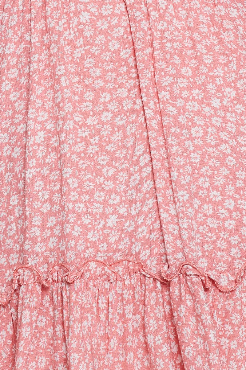 Print Mini Dress Long Sleeve - Image 6