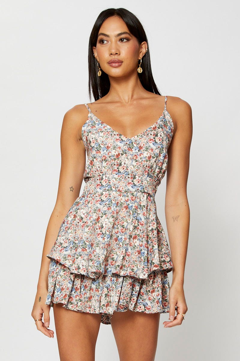 Print Playsuit Sleeveless - Image 3