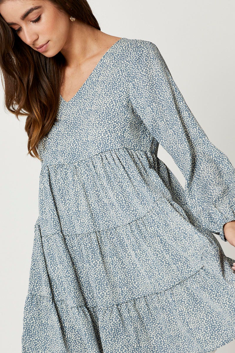 Print Skater Dress - Image 5