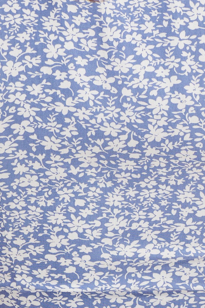 Print Skater Dress Short Sleeve Mini - Image 6