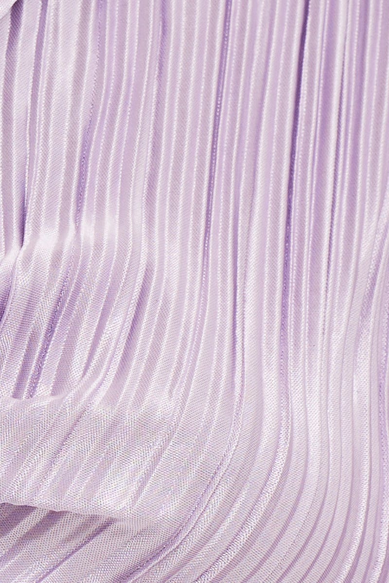 Purple Crop Shirts Long Sleeve - Image 6