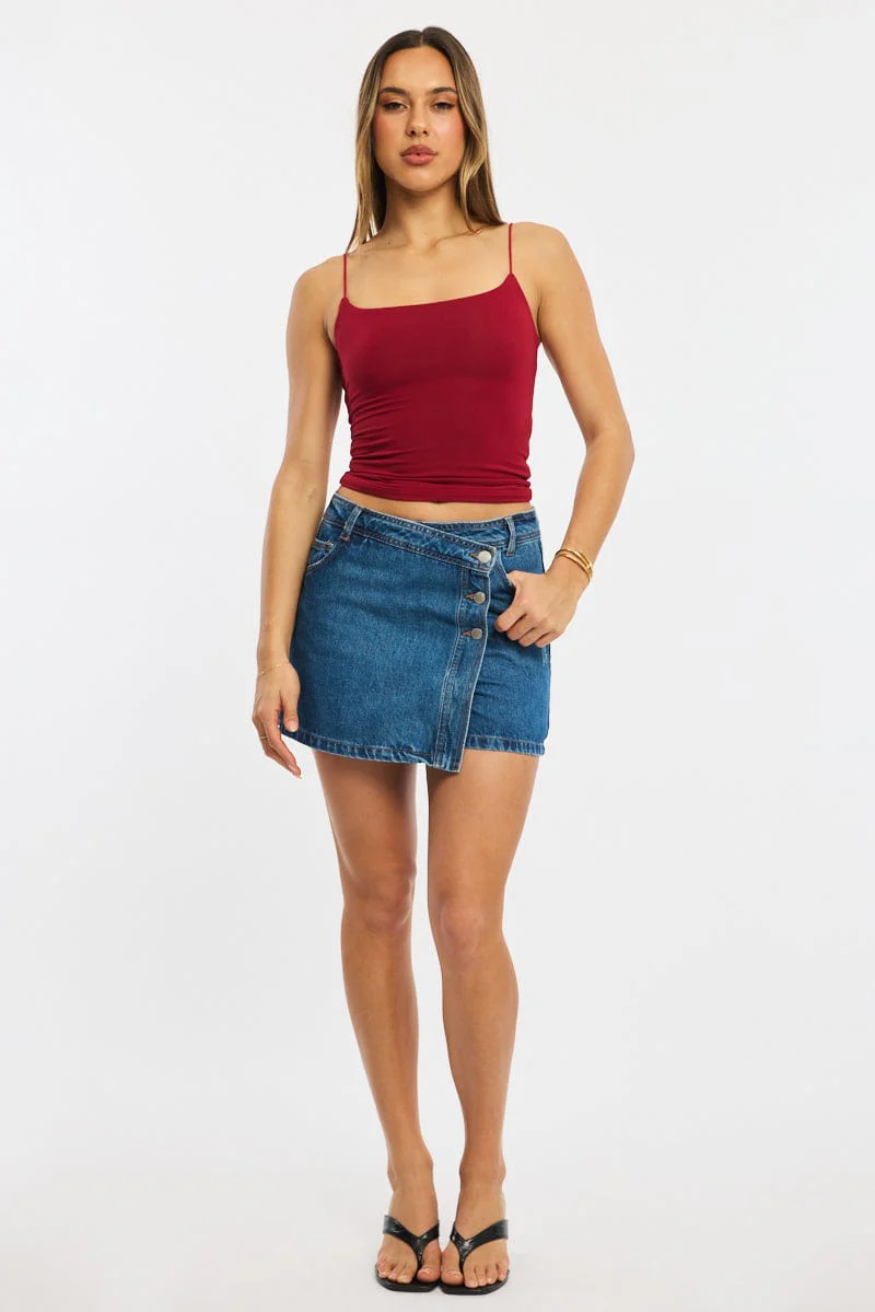 Red Supersoft Singlet Double Layer - Image 2