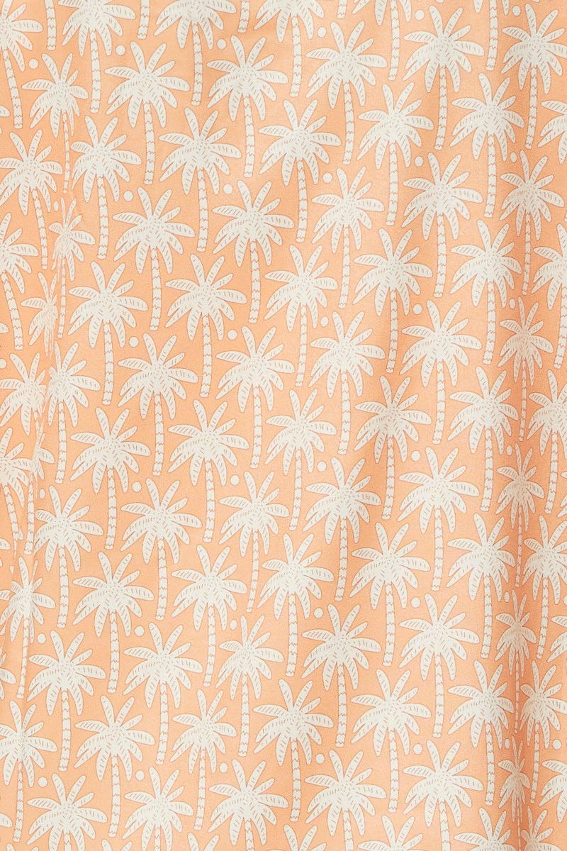 Retro Print Relaxed Shirts Short Sleeve Collared - Image 6