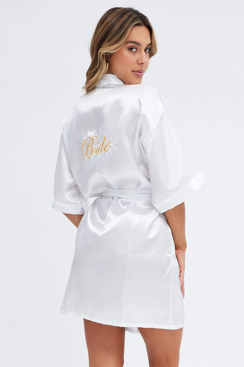 White Bride Nightgown - Image 5