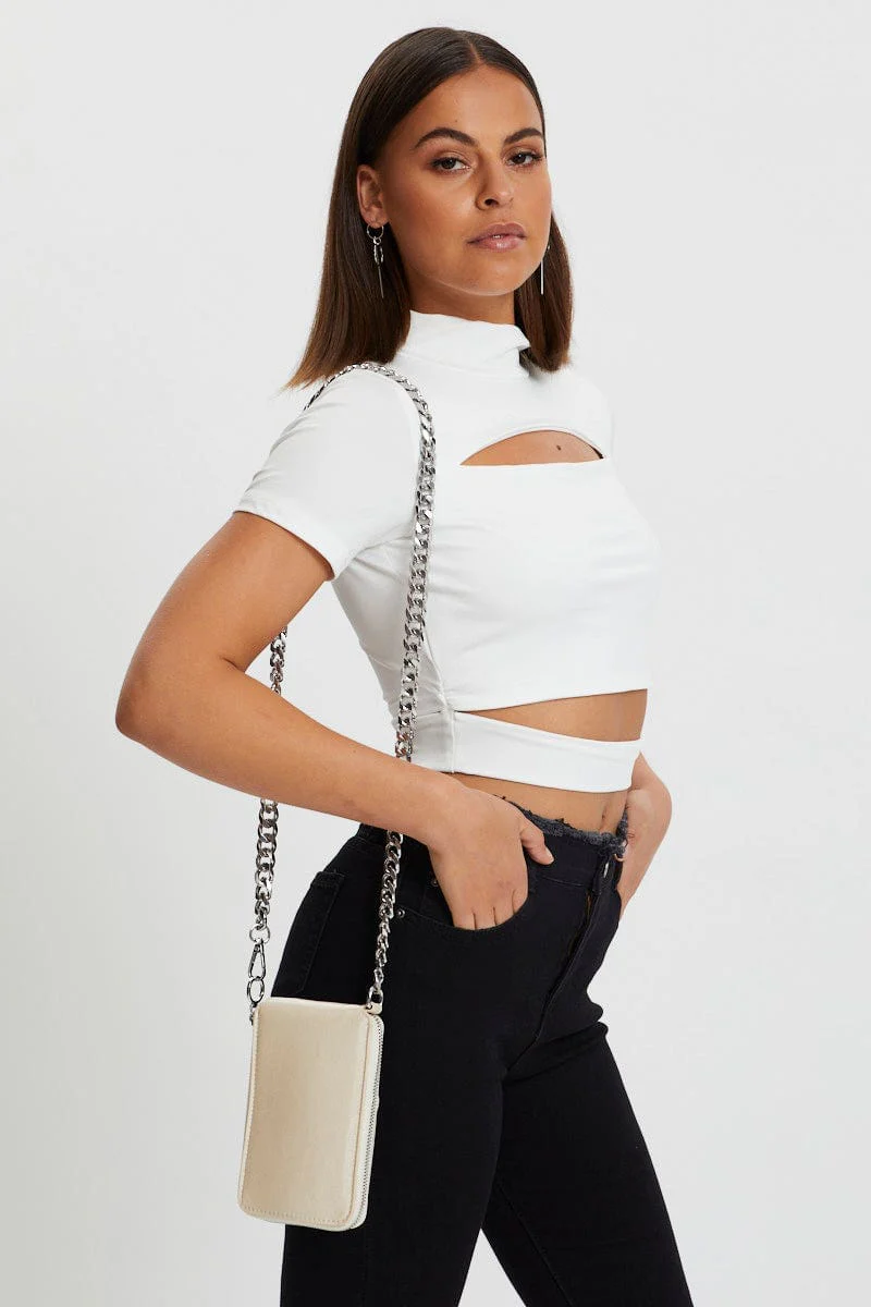 White Phone Case Bag - Image 3