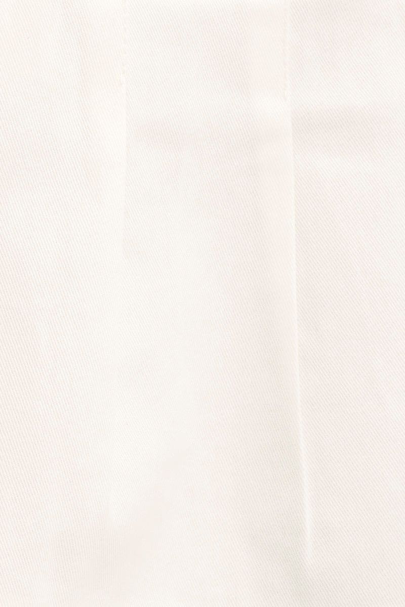 White Pleated Tennis Skirt - Image 6
