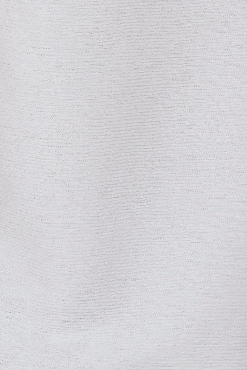 White Tank Sleeveless Round Neck - Image 6
